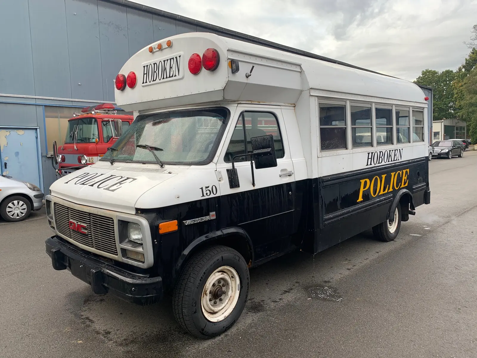 GMC Police Van